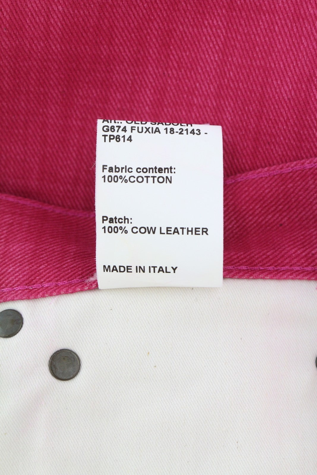 R13 Damon Pleated Women Jeans 26 Vivid Pink Wide Leg Zip Fly Five-Pockets Denim