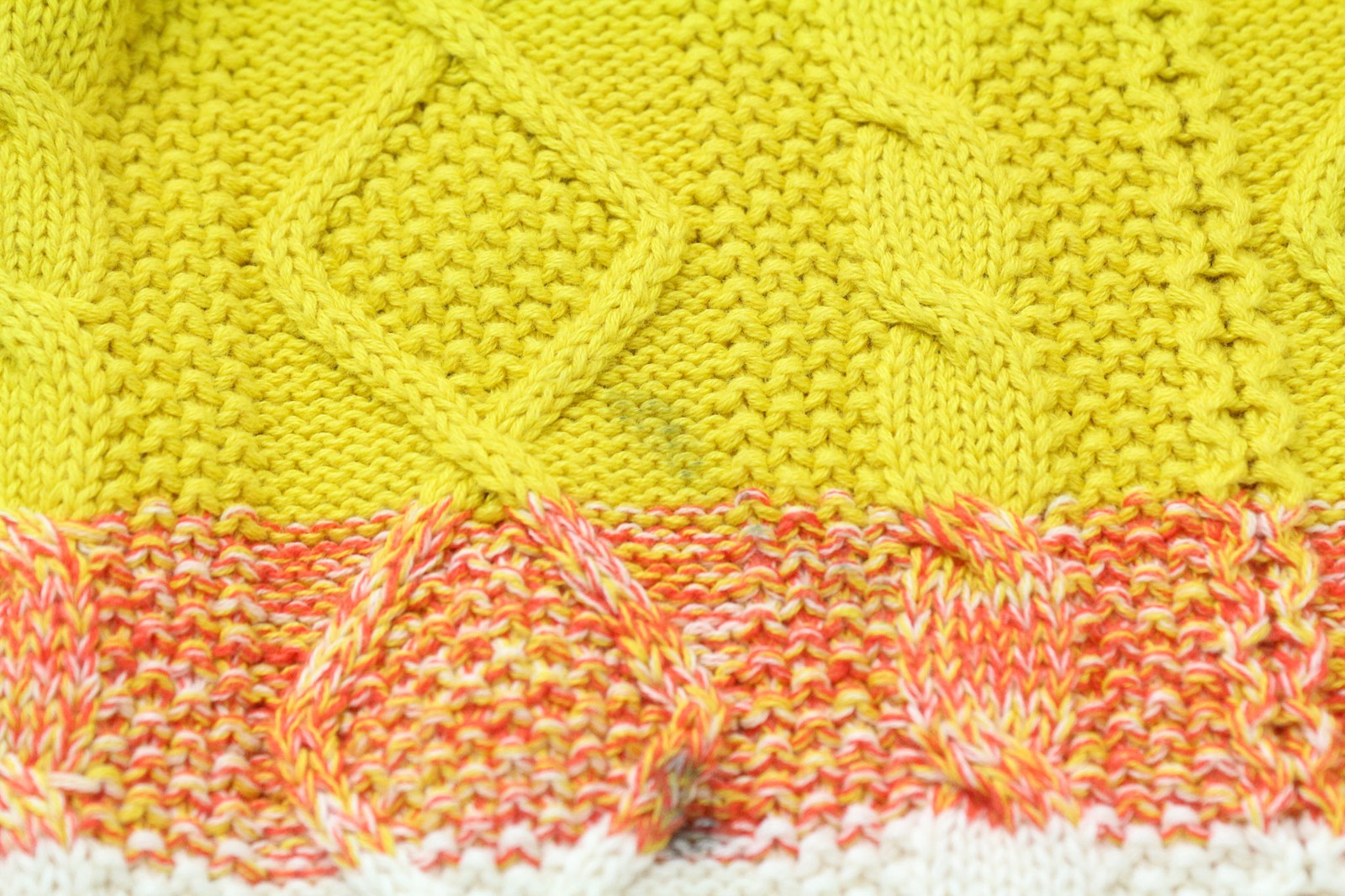 SCOTCH & SODA Ams Couture Men's Jumper M Orange Cotton Striped Knit Sweater