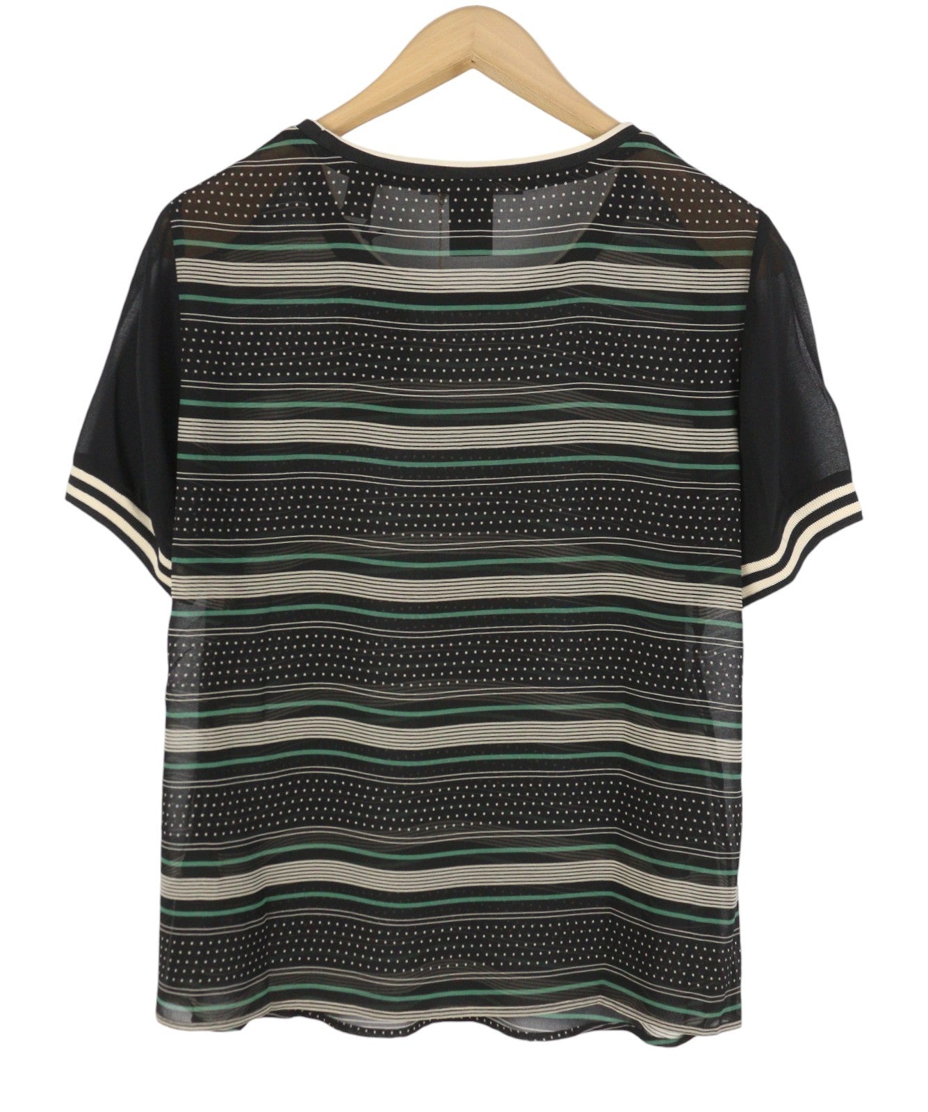 Black Polyester T-Shirt