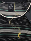 Black Polyester T-Shirt