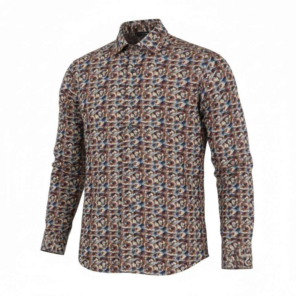 Brown Cotton Shirt