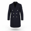 Blue Wool Coat