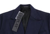 Blue Wool Coat