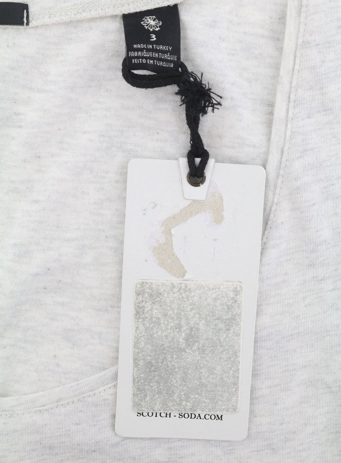 Grey Cotton T-Shirt