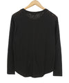 Black Cotton T-Shirt