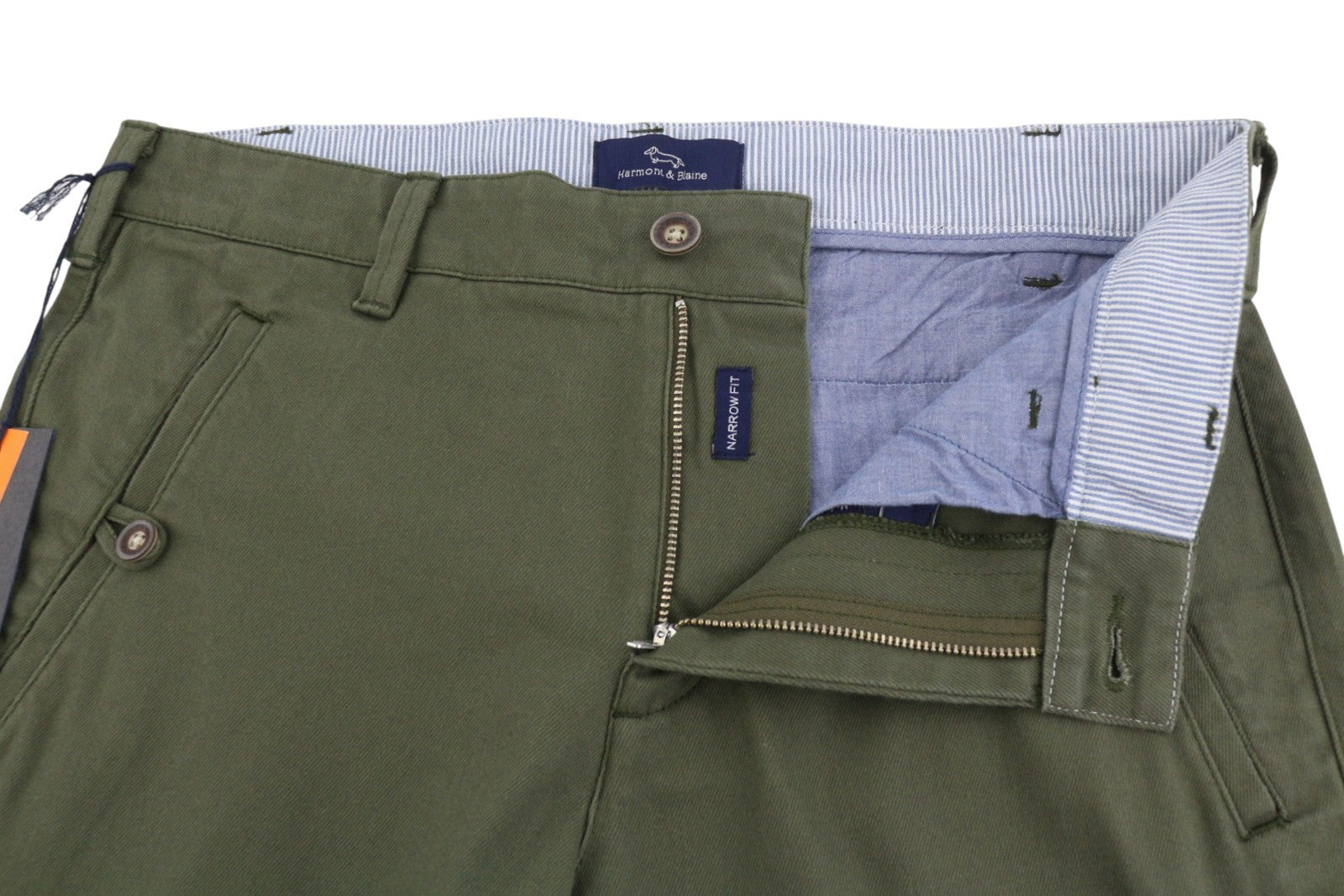 Grey Cotton Trousers