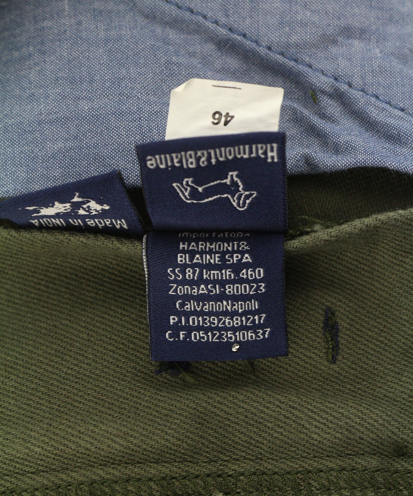 Grey Cotton Trousers