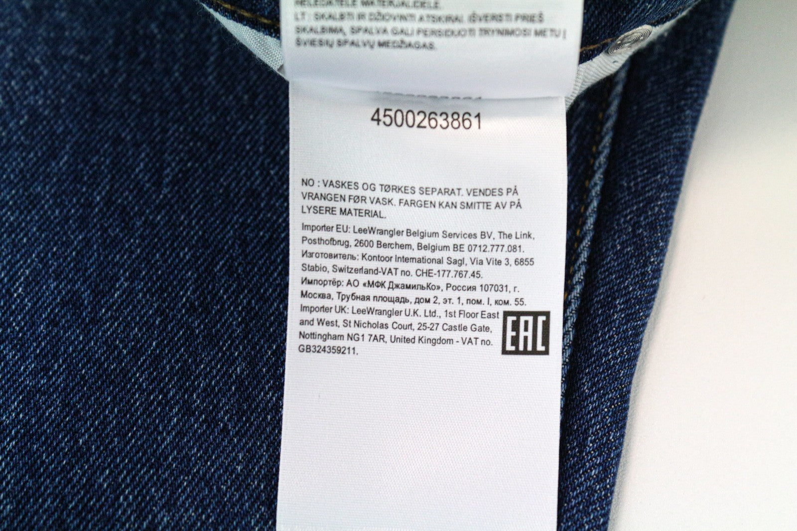 LEE West Men's Jeans W32/L32 Relaxed Fit Blue Denim Stretch Cotton Everyday Wear