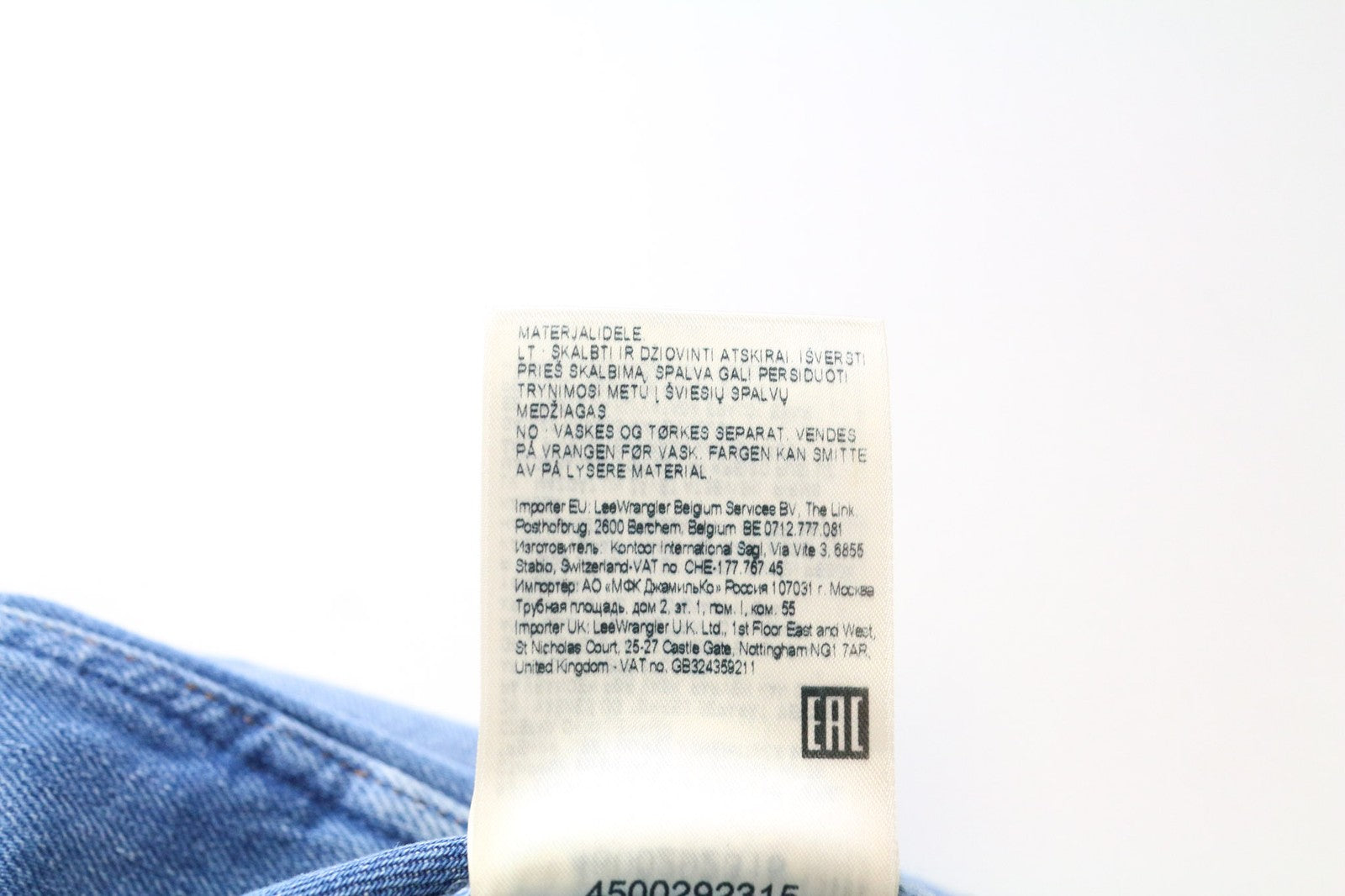 WRANGLER Frontier Men's Jeans W32/L32 Relax Straight Washed Blue Stretch Denim