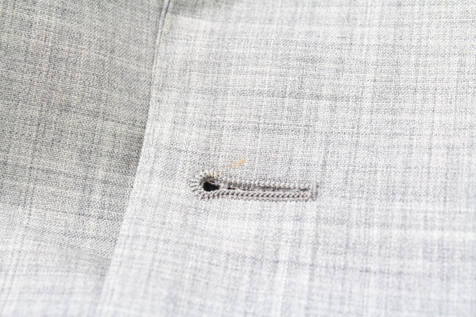 SUITSUPPLY La Spalla Soho Turn Up Men Suit UK34R W30 Grey Melange Wool 2 Piece