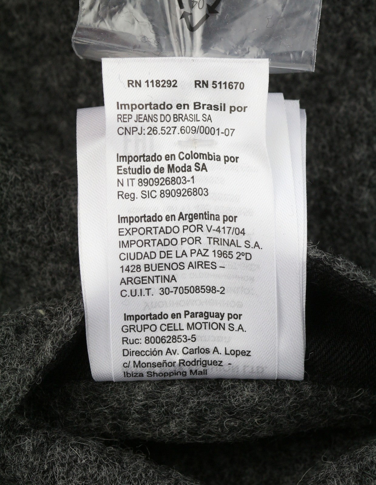 Grey Wool Coat