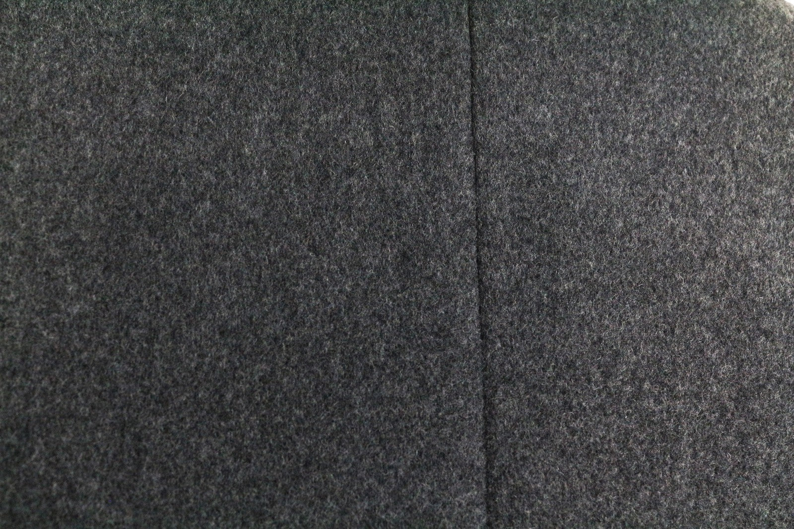 SANDRO Men's Coat 36 Grey Wool Blend Single-Breast Long Sleeve Zipped Hooded