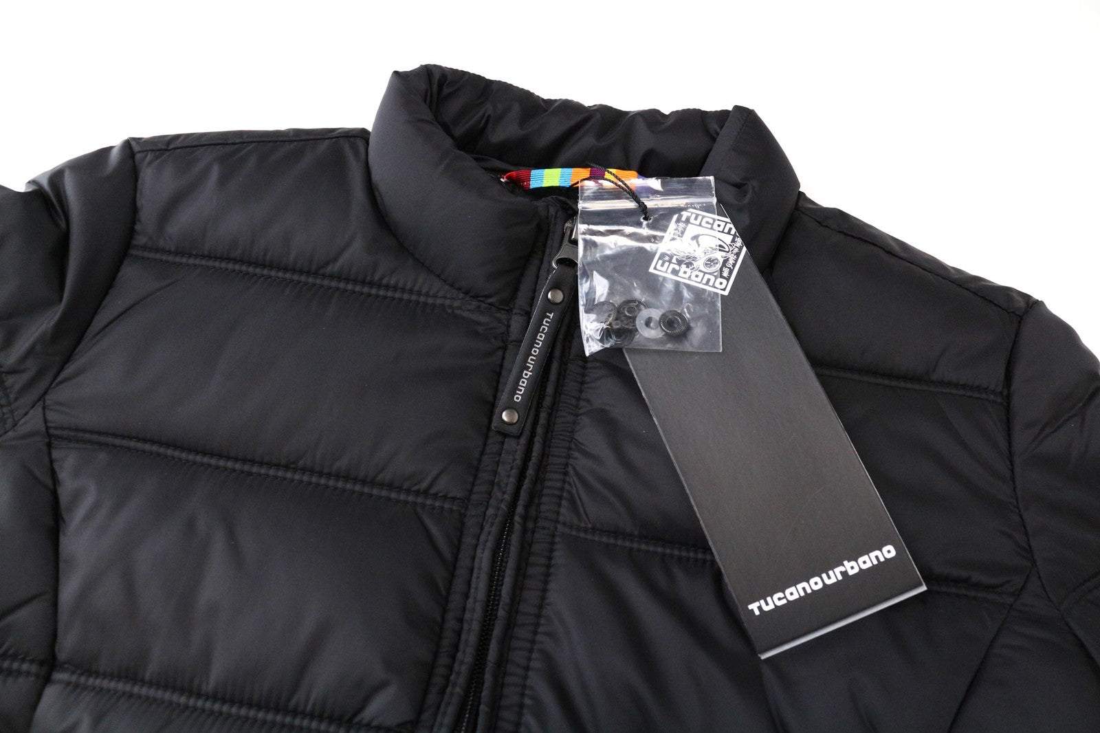 TUCANO URBANO Low Dan Women's IT38 Black Water-Repellent Breathable Moto Jacket