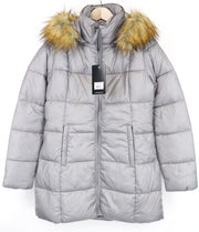 TUCANO URBANO Furbet Women's S Grey Windproof Water-Repellent Hooded Jacket