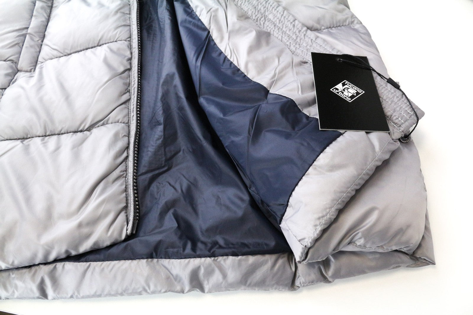 TUCANO URBANO Furbet Women's S Grey Windproof Water-Repellent Hooded Jacket