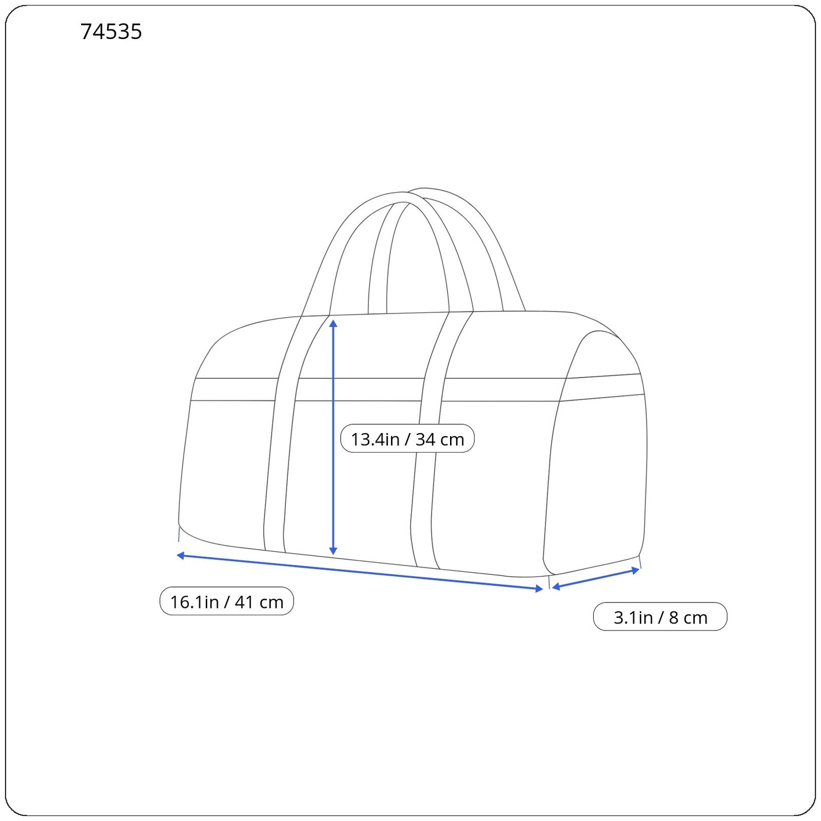 SUITSUPPLY Men's Brown Calf Leather OS Casual Travel Backpack with Detailing