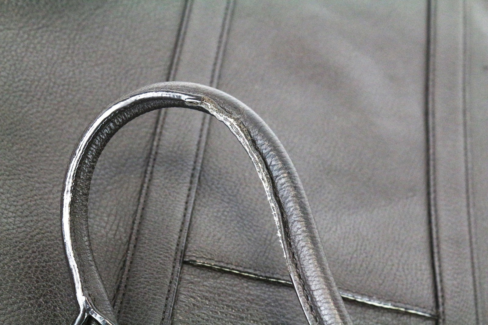 SUITSUPPLY Men's Brown Calf Leather OS Casual Travel Backpack with Detailing