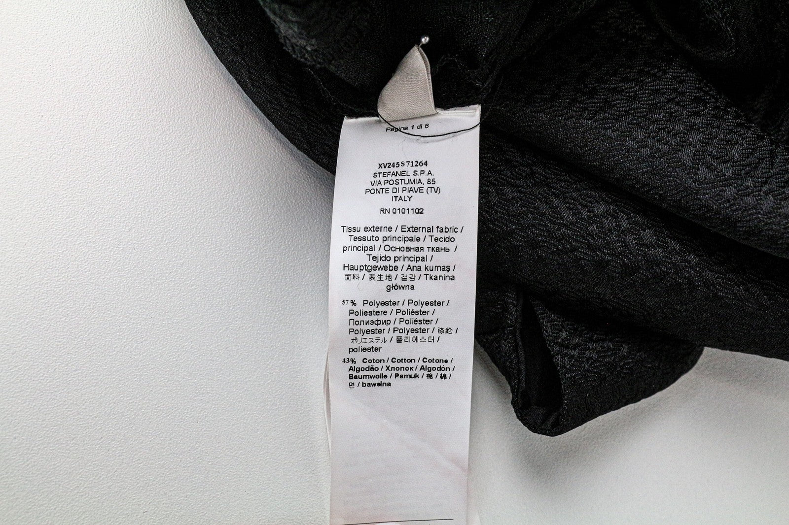 STEFANEL Women's EU34 Black Sleeveless Bodycon Short Classic V-Neck Dress