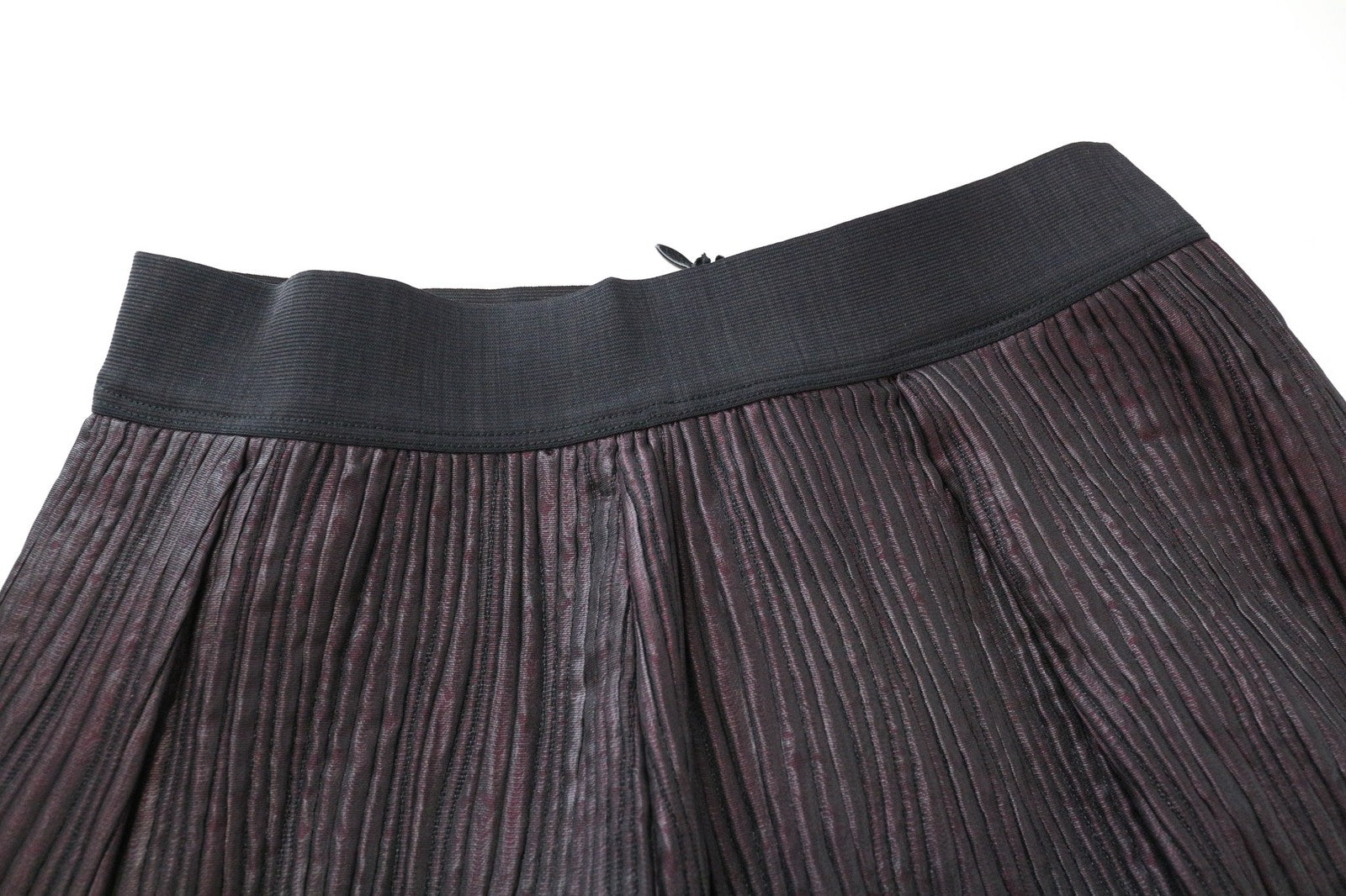 JIJIL Women's IT42/UK8 Purple Elastic Waist Mini Bubble Skirt Stretchy Fabric