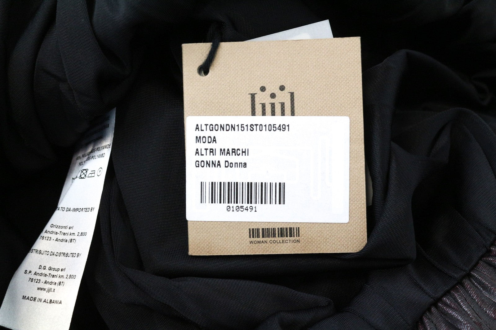 JIJIL Women's IT42/UK8 Purple Elastic Waist Mini Bubble Skirt Stretchy Fabric