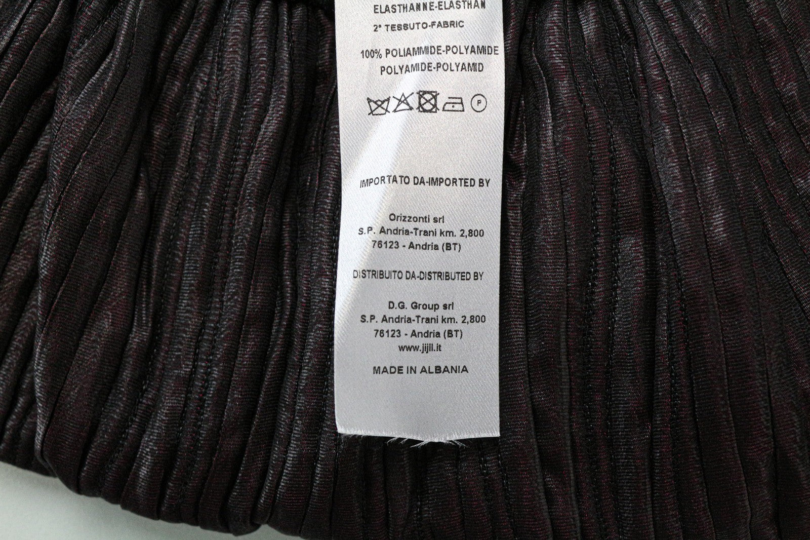 JIJIL Women's IT42/UK8 Purple Elastic Waist Mini Bubble Skirt Stretchy Fabric