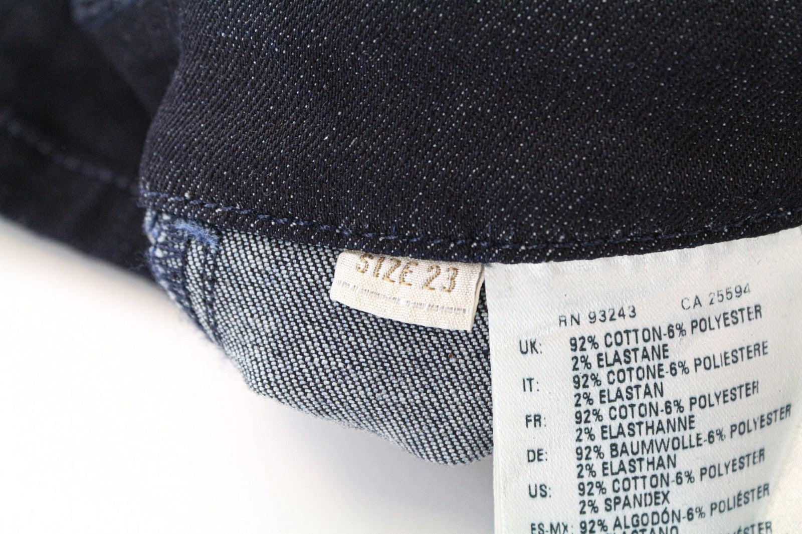 DIESEL DE-TRAX GONNA 0EALB Women's W23 Blue Denim-Like Zipped Pencil Skirt