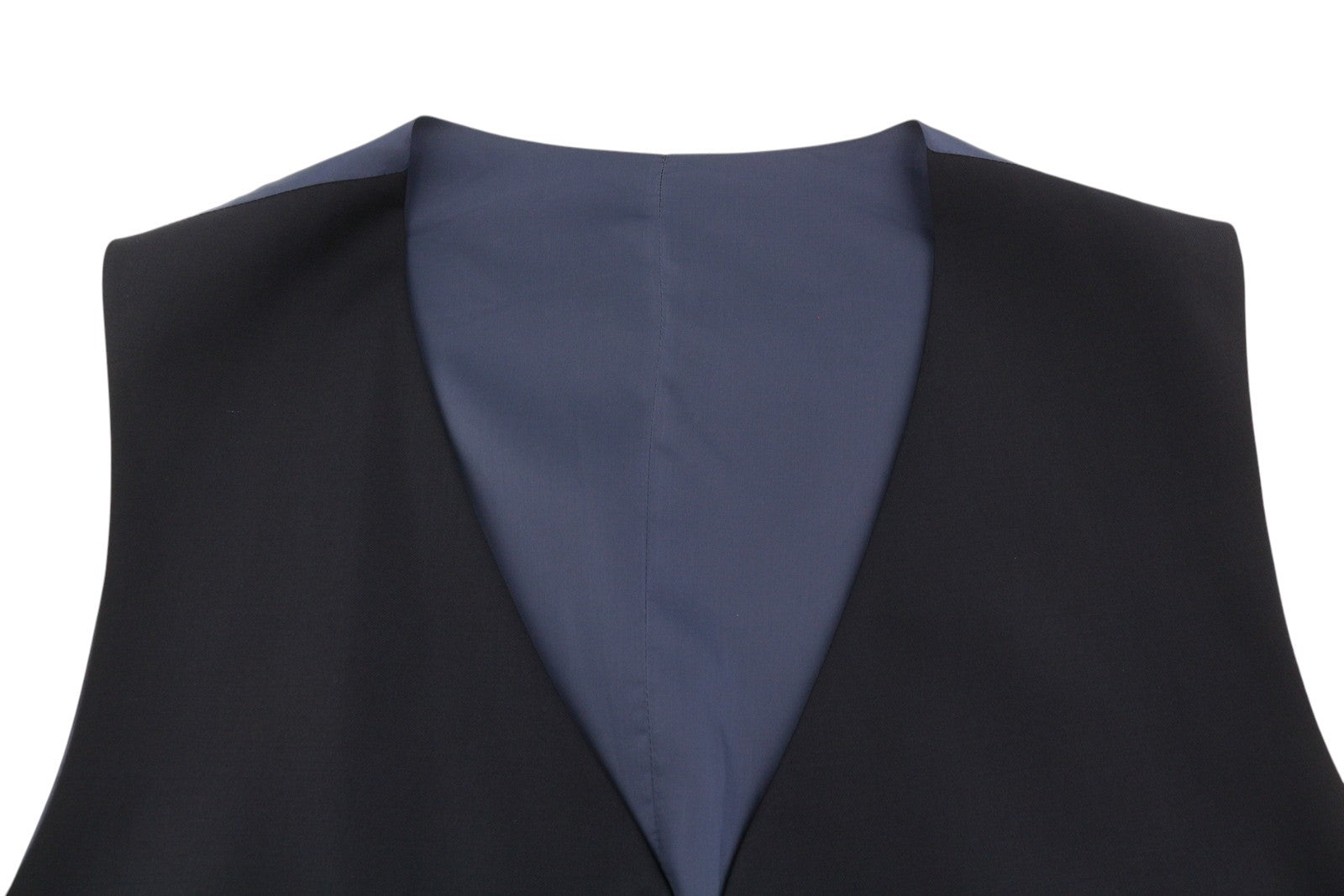 SUITSUPPLY La Spalla Single Breasted Ferrara Men Suit UK52R Blue Wool 3 Piece