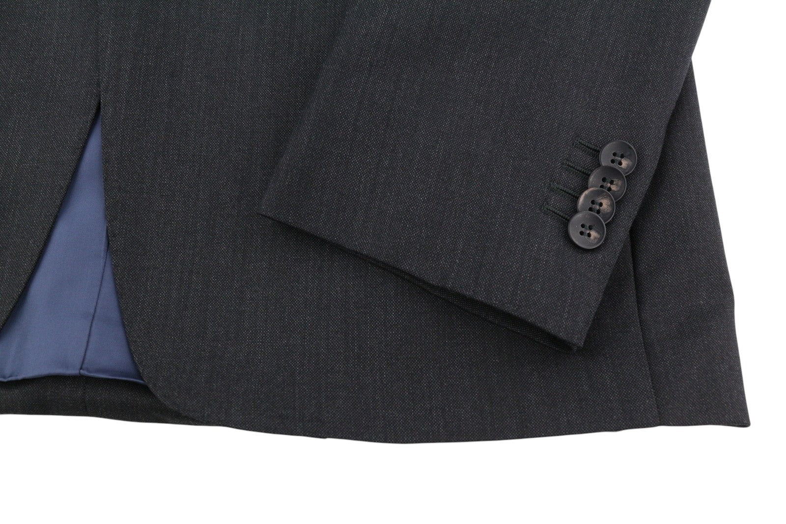 SUITSUPPLY Napoli Single Breasted Brescia Men Suit UK38L UK40R Grey Wool 2in1