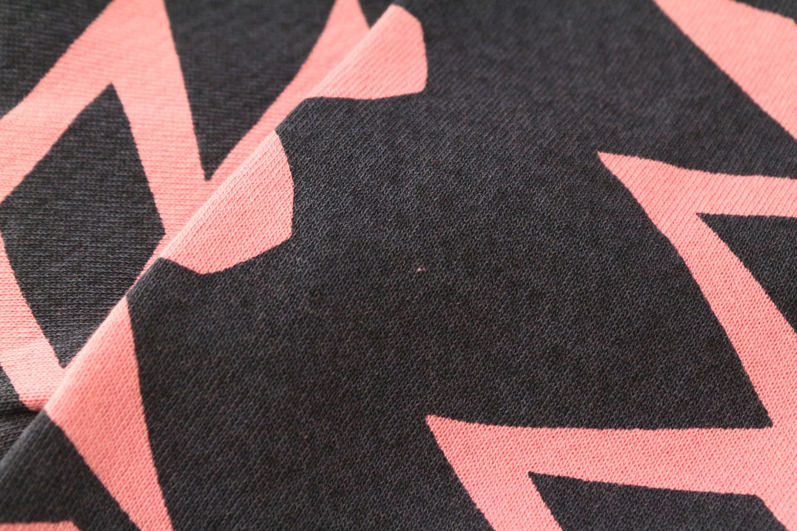 SCOTCH & SODA Men's M Pink Patterned Crew Neck Fleece Cotton Jersey Sweatshirt