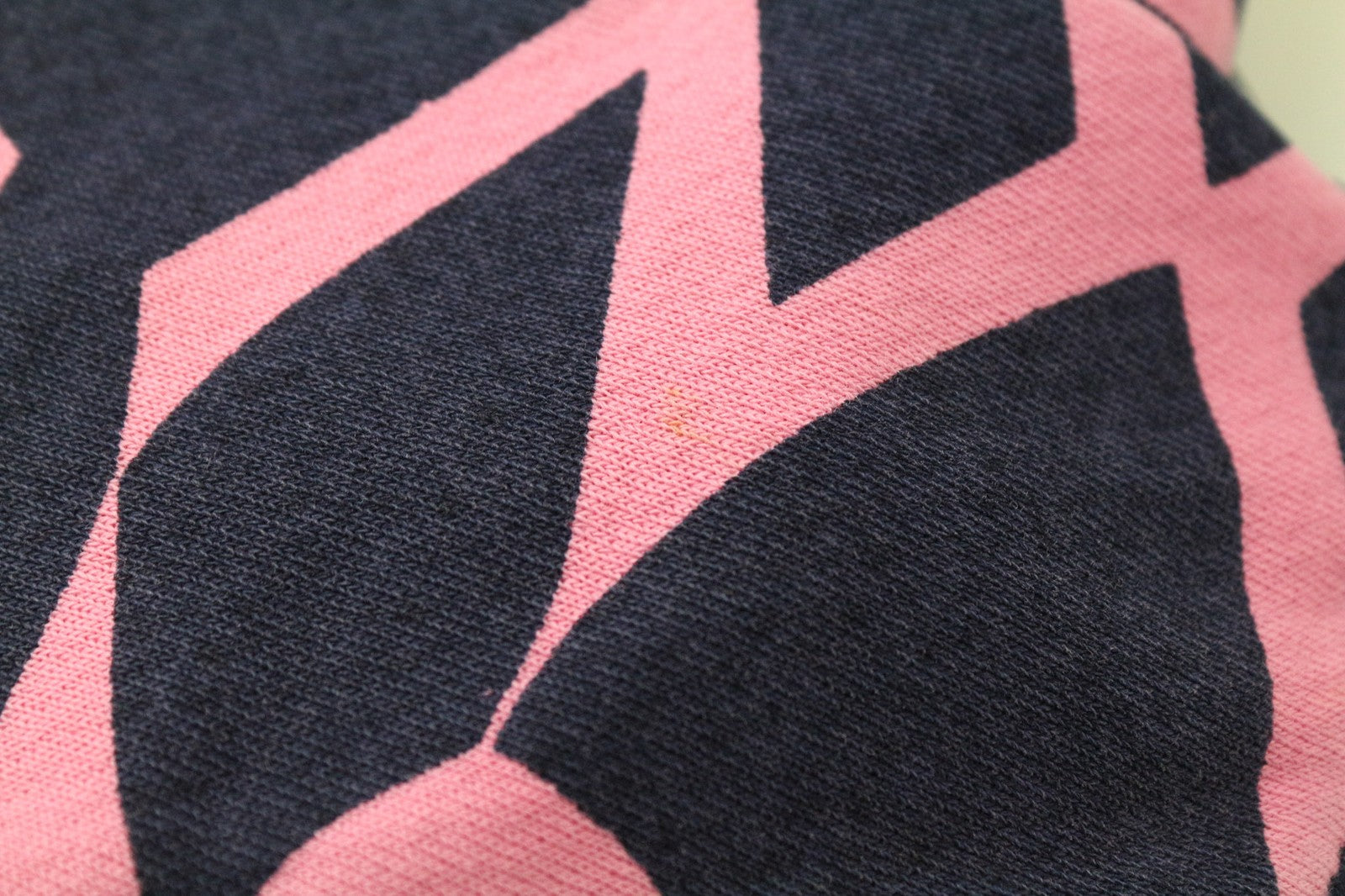 SCOTCH & SODA Men's M Pink Patterned Crew Neck Fleece Cotton Jersey Sweatshirt