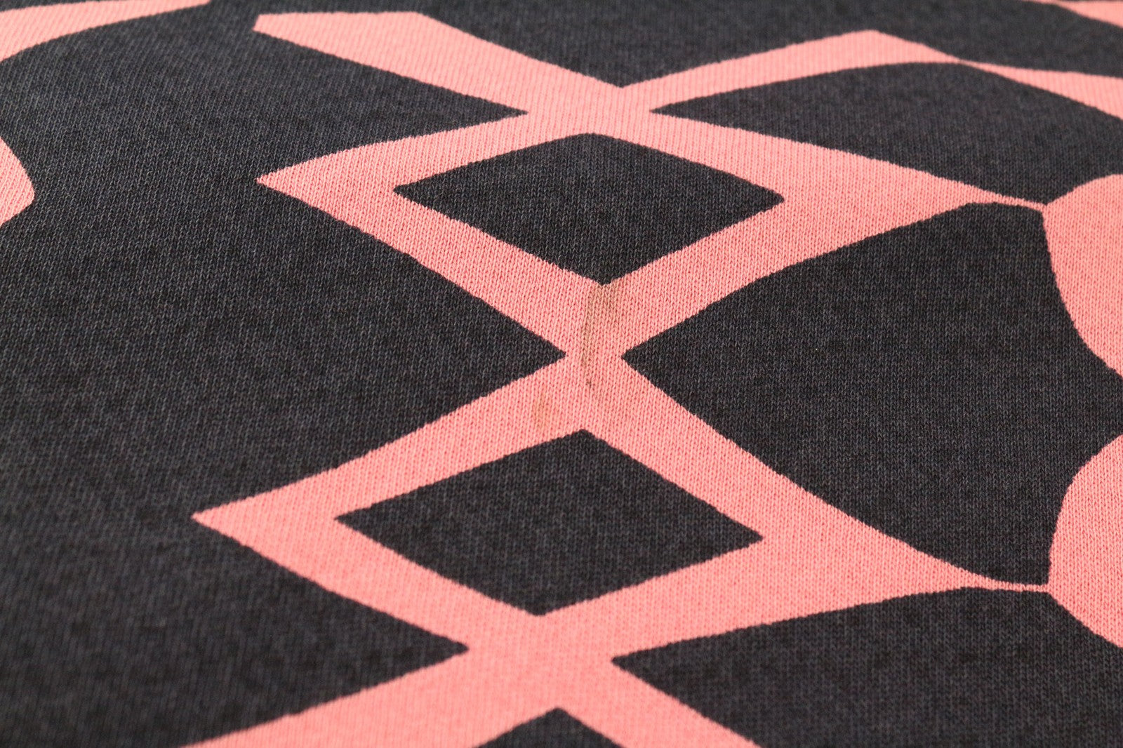 SCOTCH & SODA Men's M Pink Patterned Crew Neck Fleece Cotton Jersey Sweatshirt