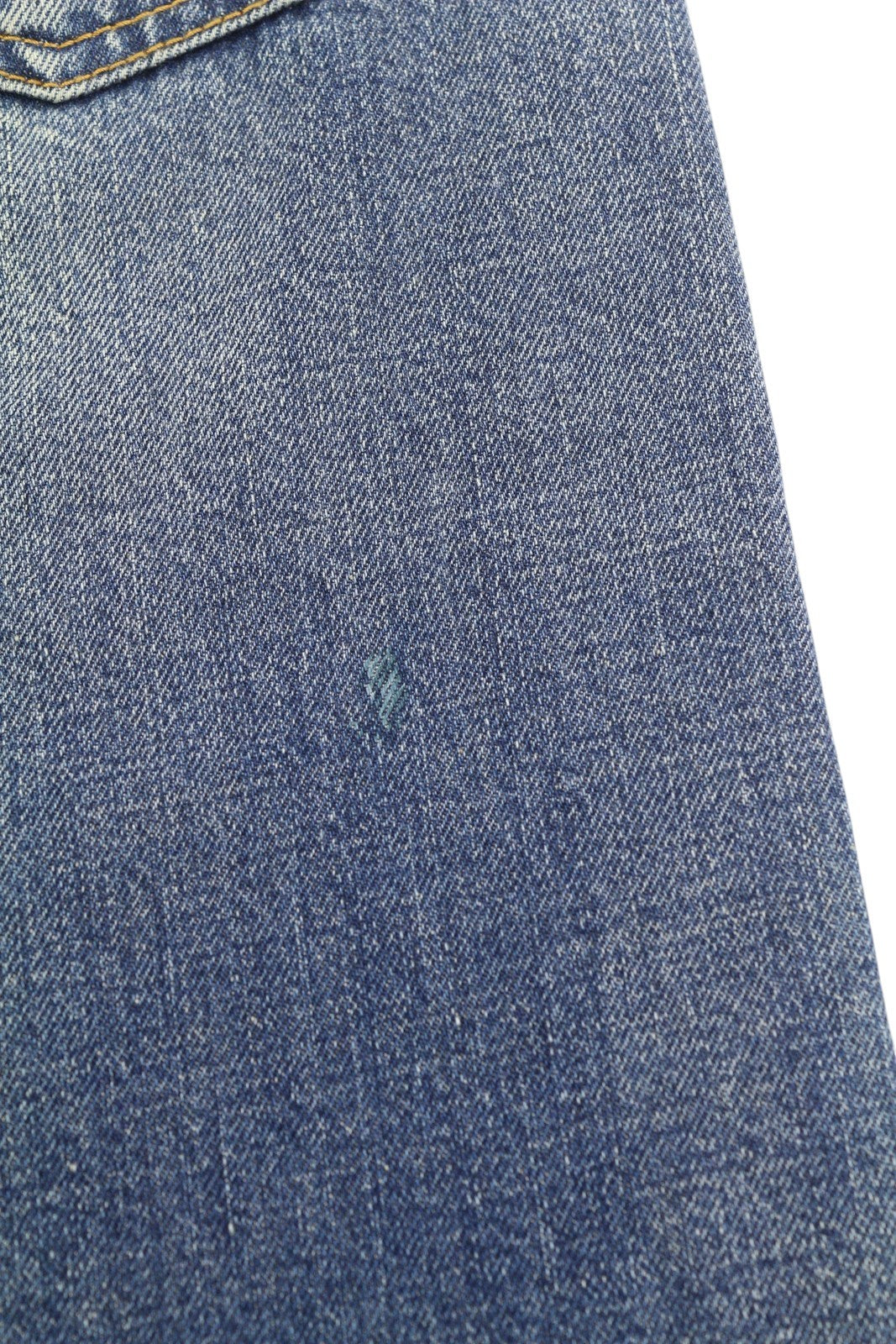 R13 Boyfriend Women Jeans 28 Garnet Blue Faded Cropped Ankle Length Zip Fly