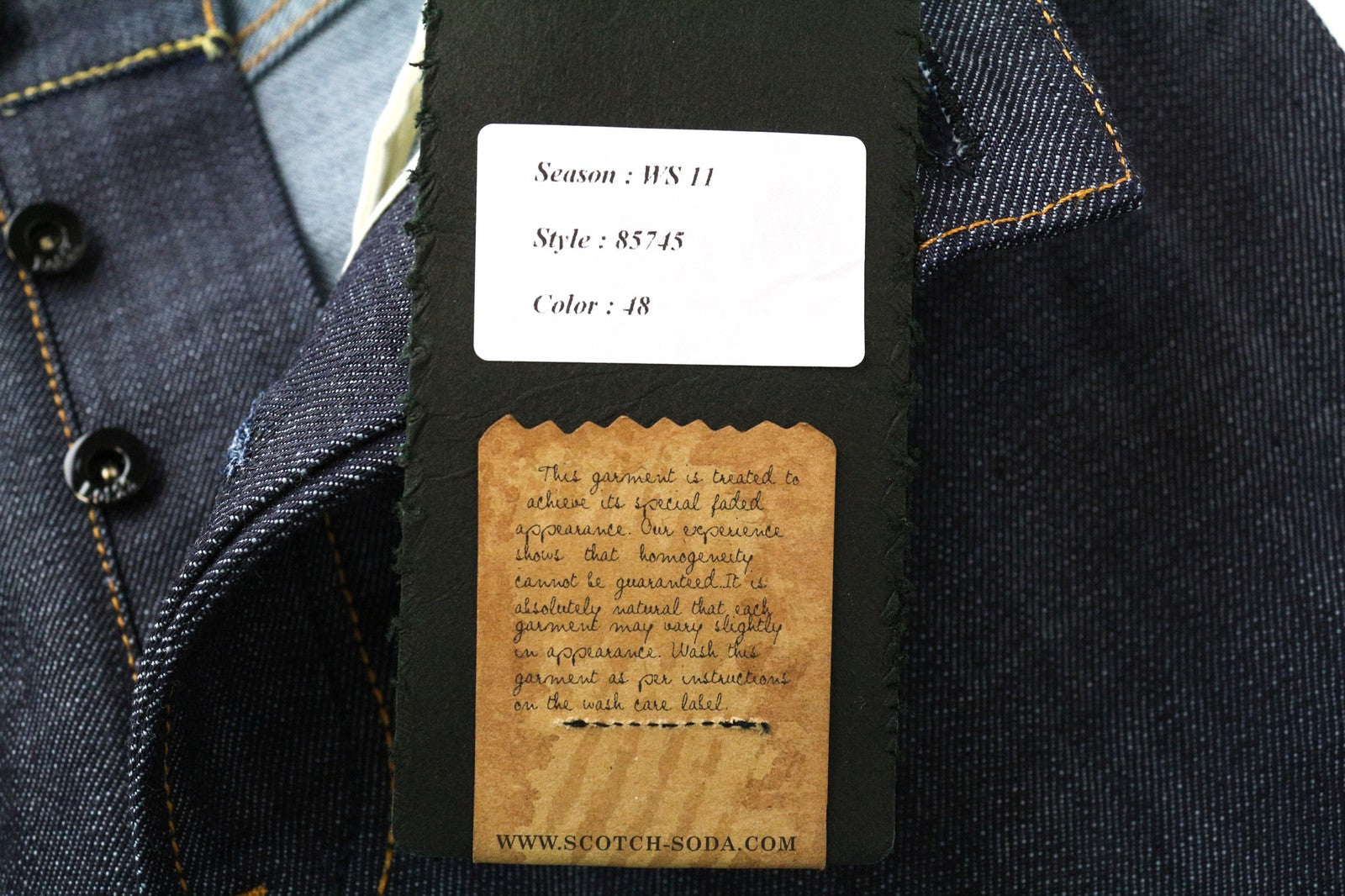 MAISON SCOTCH Women's W27 Dark Blue Non-Stretch Carrot Slim Jeans Buttoned