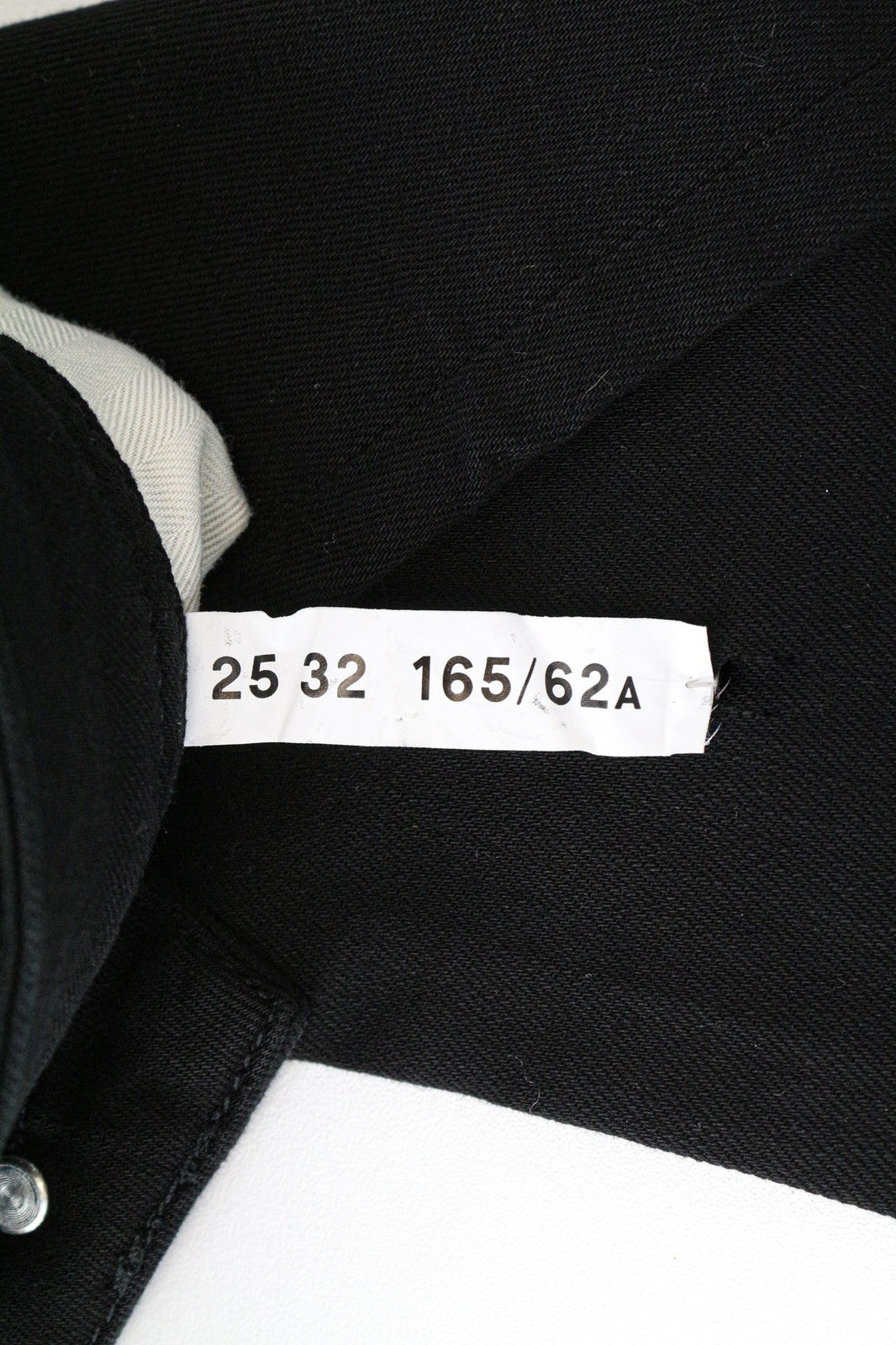 ACNE STUDIOS Women's W25/L32 Black Denim Skinny Stretch Classic Fitted Jeans