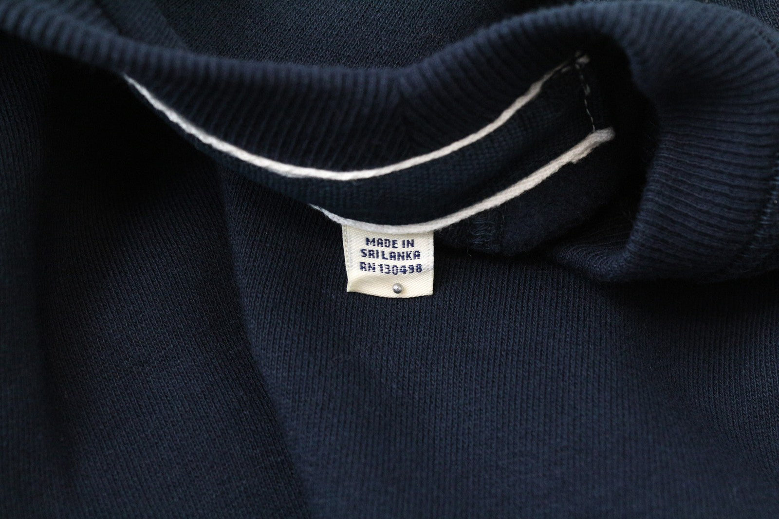 JACK WILLS Men's Sweatshirt S Navy Blue Crew Neck Cotton Jersey Fleece Pullover