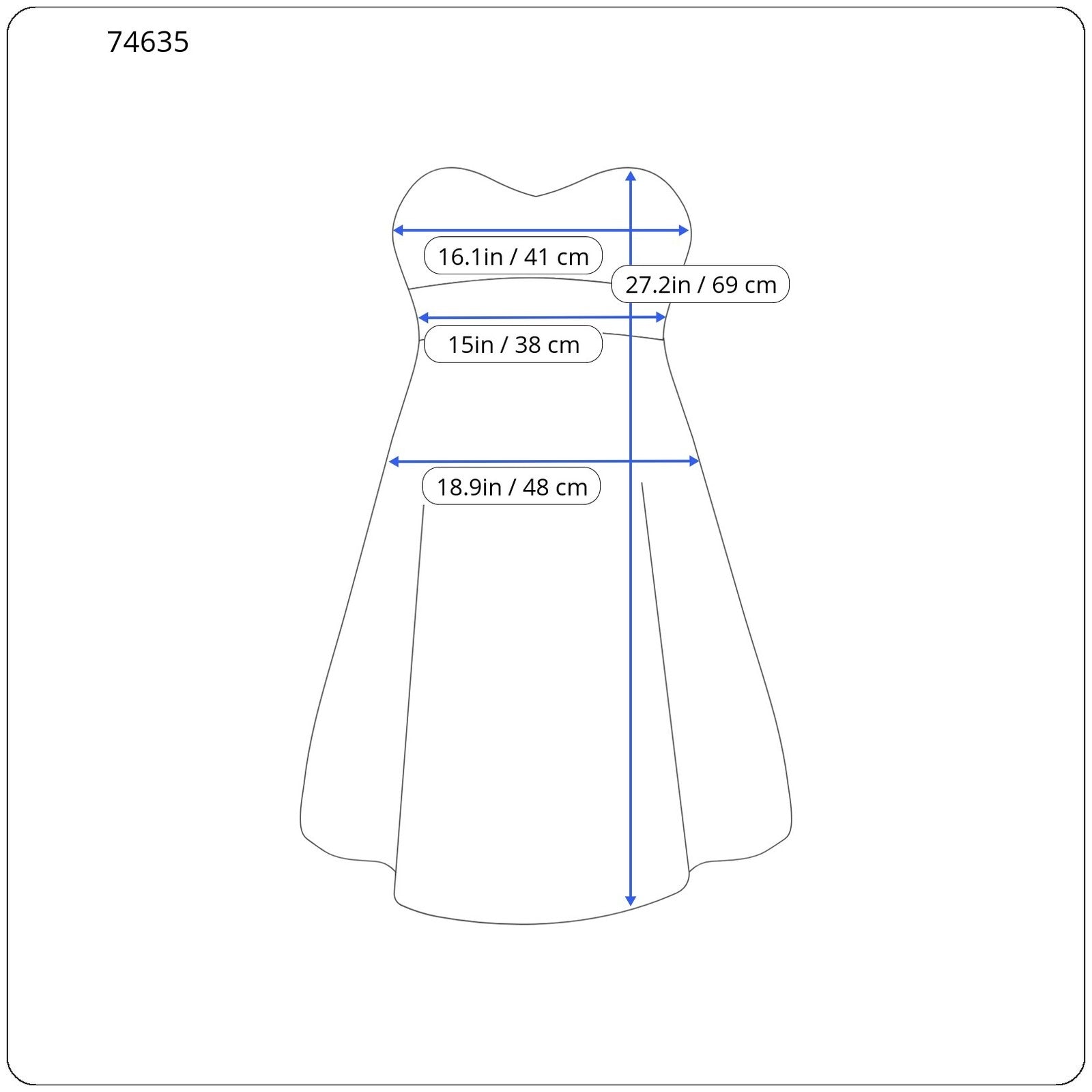 HANITA Women's Dress S Blue Mini Bandeau Pleated Patterned Open Back Buttoned