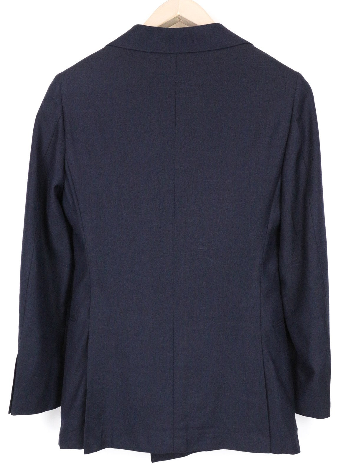 SUITSUPPLY La Spalla Men's Suit UK32R Blue 2-Piece Double Row Wool Silk Linen