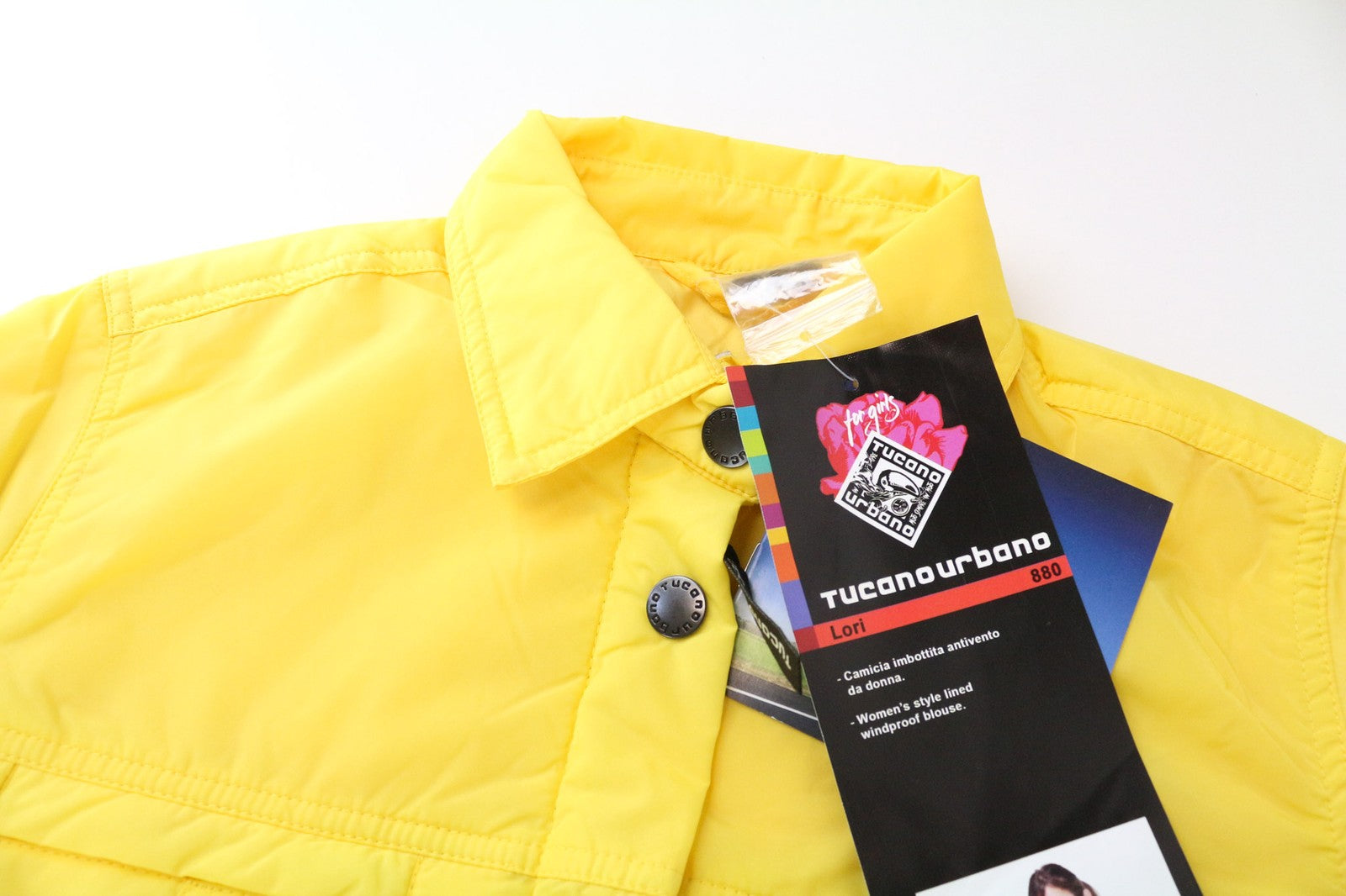 TUCANO URBANO Lori Women's Jacket S Yellow Padded Breathable Motorcycle Scooter