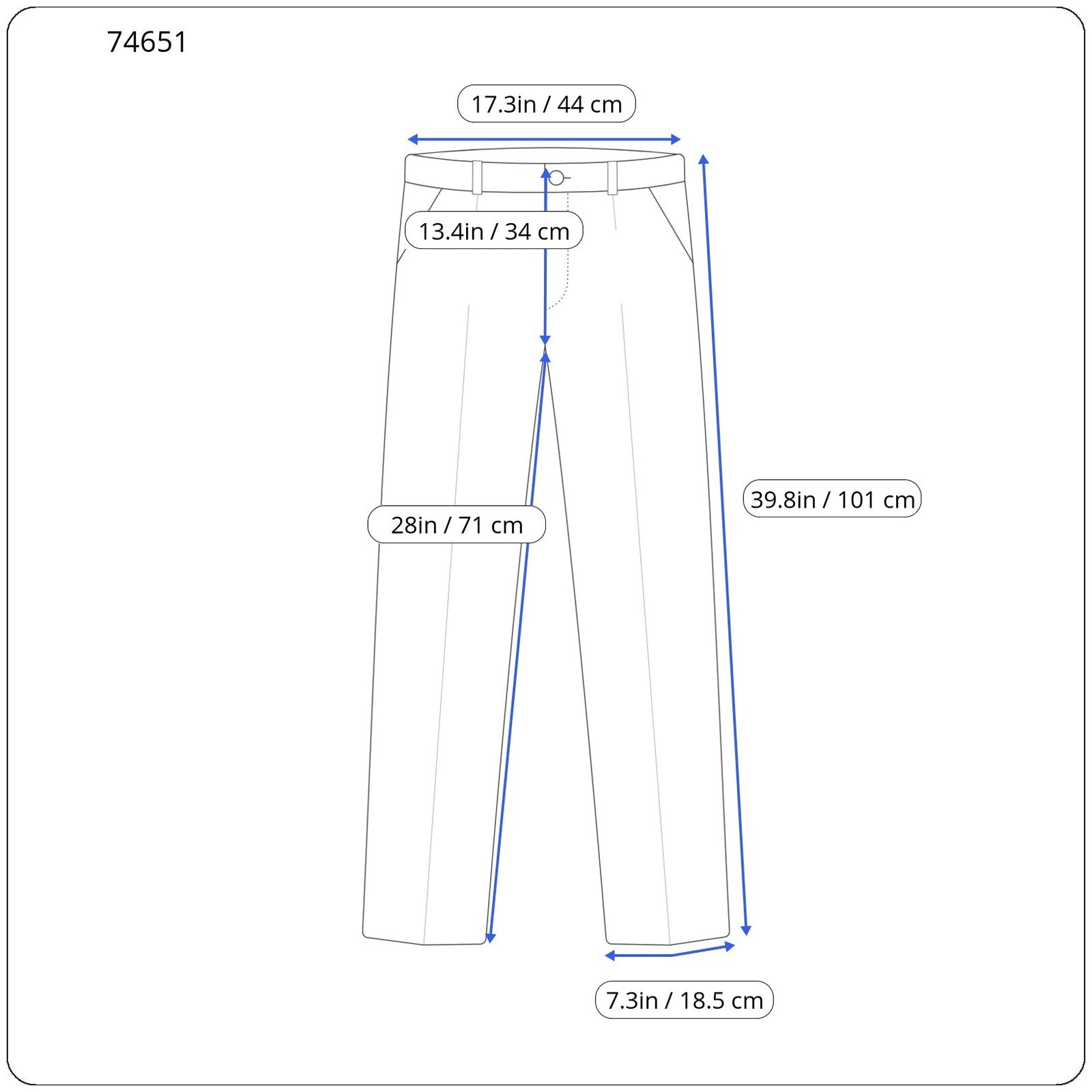SUITSUPPLY Vigo Men's Trousers UK40S Blue Slim Fit Birdseye Check Wool Silk