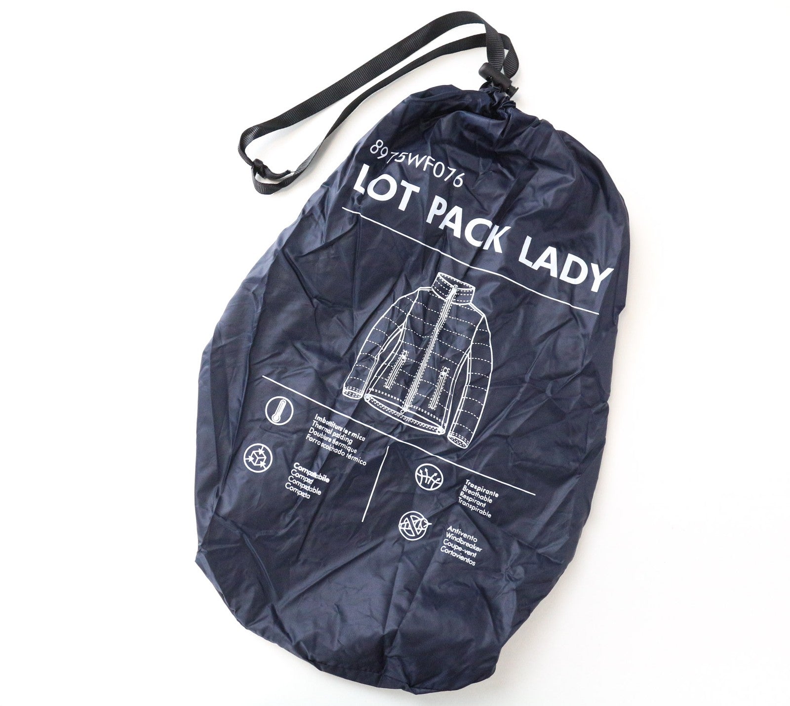 TUCANO URBANO Lot Pack Women's Jacket XS Quilted Puffer Blue Motorcycle Lined