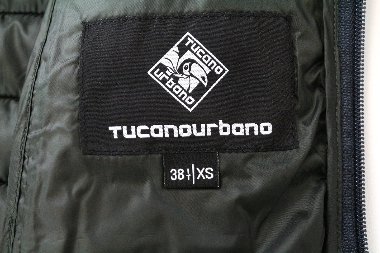 TUCANO URBANO Lot Pack Women's Jacket XS Quilted Puffer Blue Motorcycle Lined