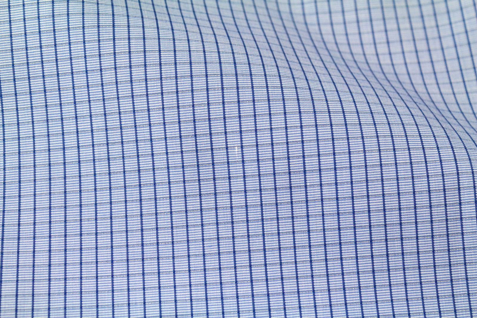 SCOTCH & SODA Men's Shirt S Blue Check Print Cotton Button-Up Casual Long Sleeve