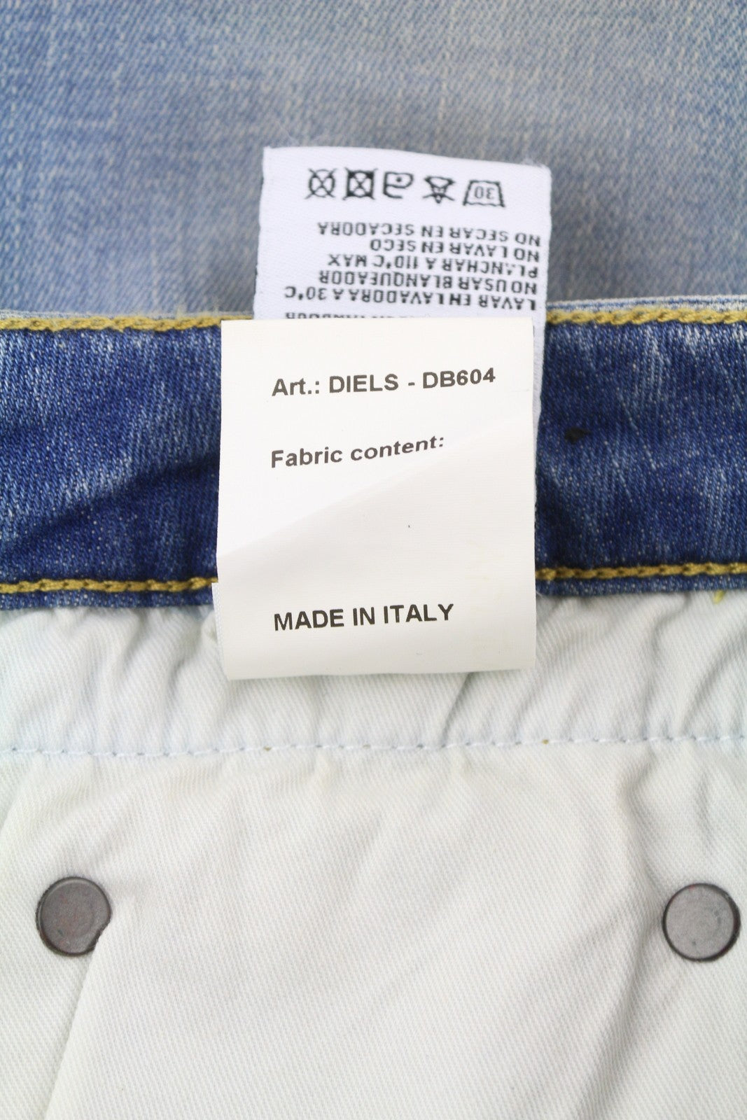 R13 Boy Skinny Women Jeans 27 Blue Washed Faded Ankle Length Cropped Distress