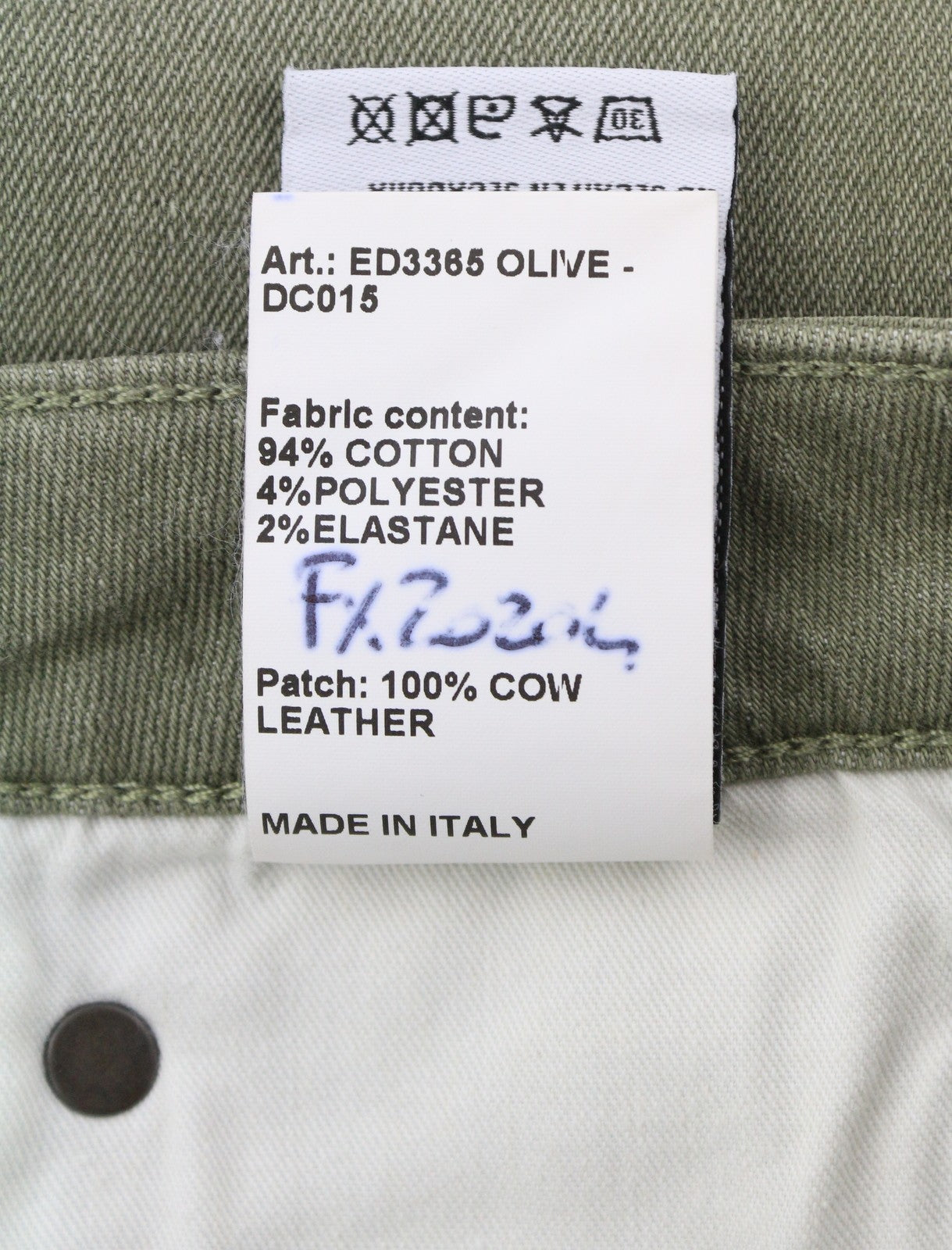 R13 Kick Fit Women Jeans 27 Olive Green Stretch Faded Ankle Length Cropped Denim