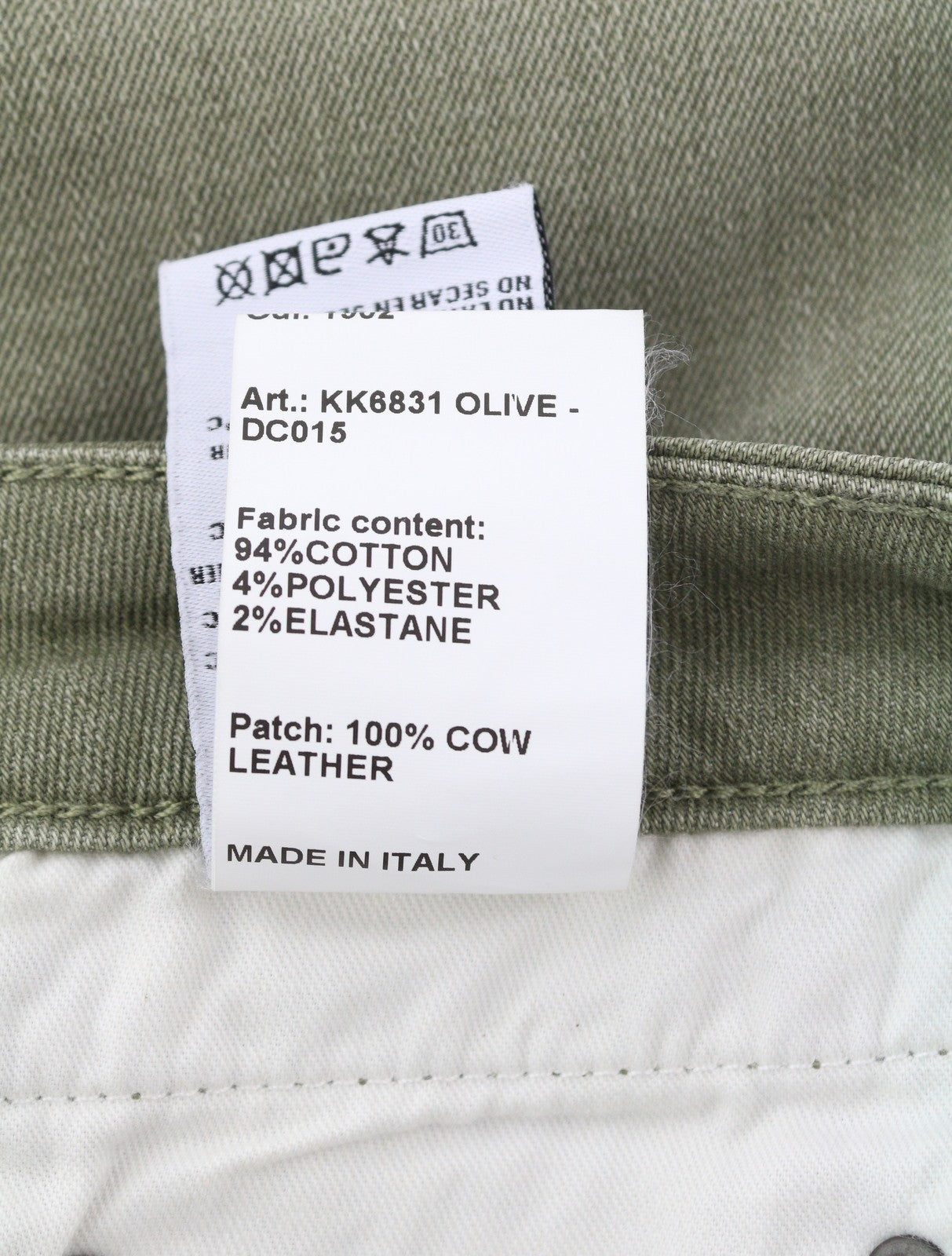 R13 Boy Straight Women Jeans 27 Olive Green Stretch Faded Ankle Length Cropped