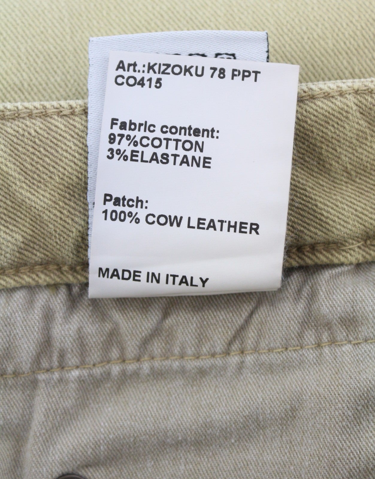 R13 Boy Straight Women Jeans 29 Khaki Stretch Denim Cropped Ankle Length RRP€699