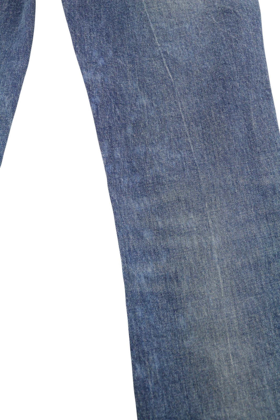 R13 Kick Fit Women Jeans 25 Kelly Stretch Washed Faded Ankle Cropped RRP€699