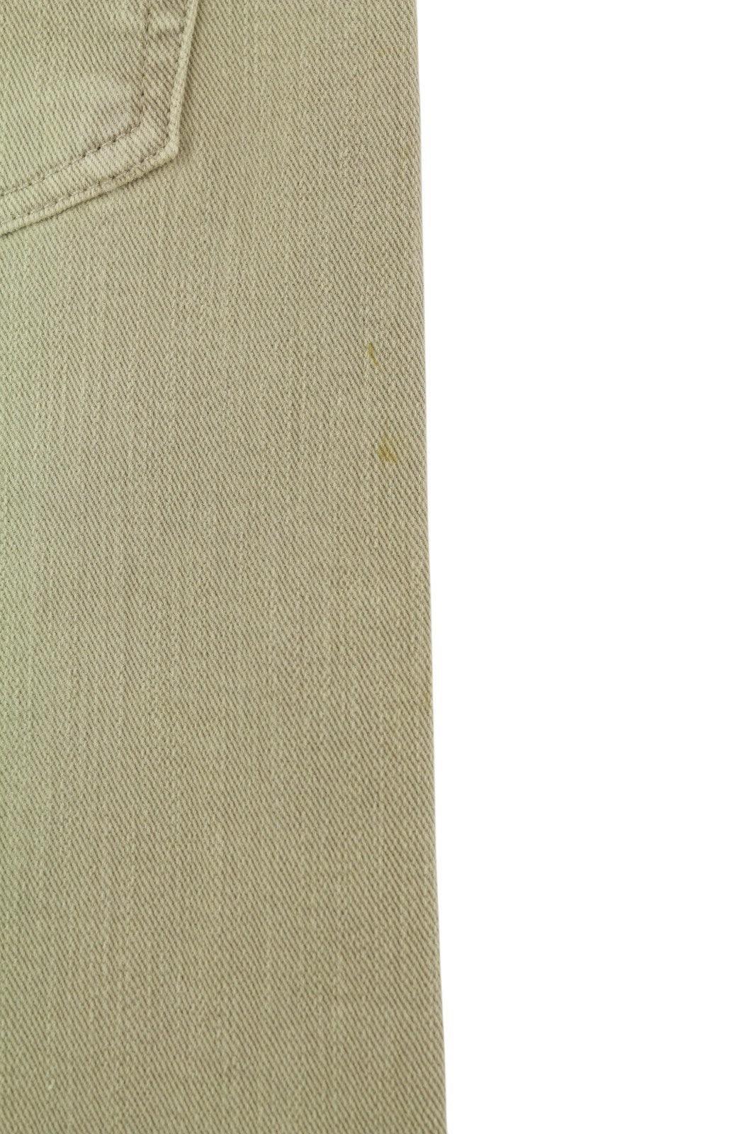 R13 Boy Straight Women Jeans 26 Khaki Stretchy Faded Ankle Length Casual RRP€699