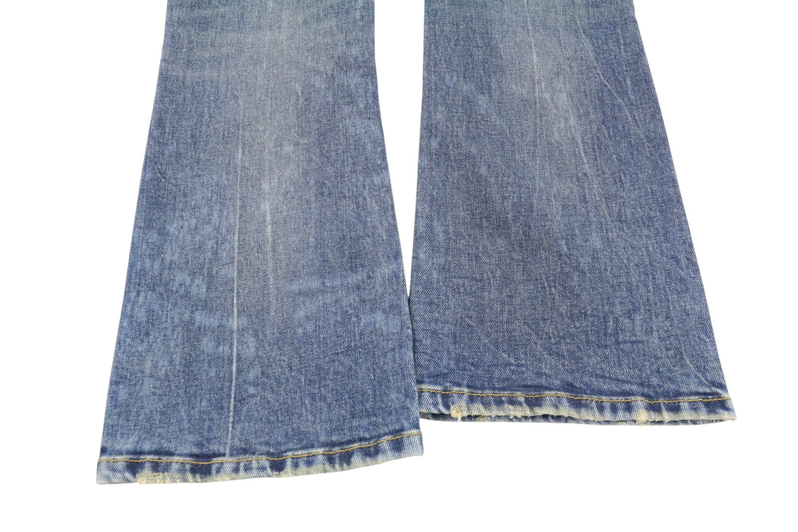 R13 Kick Fit Women Jeans 26 Kelly Stretch Washed Faded Ankle Length RRP€699 *