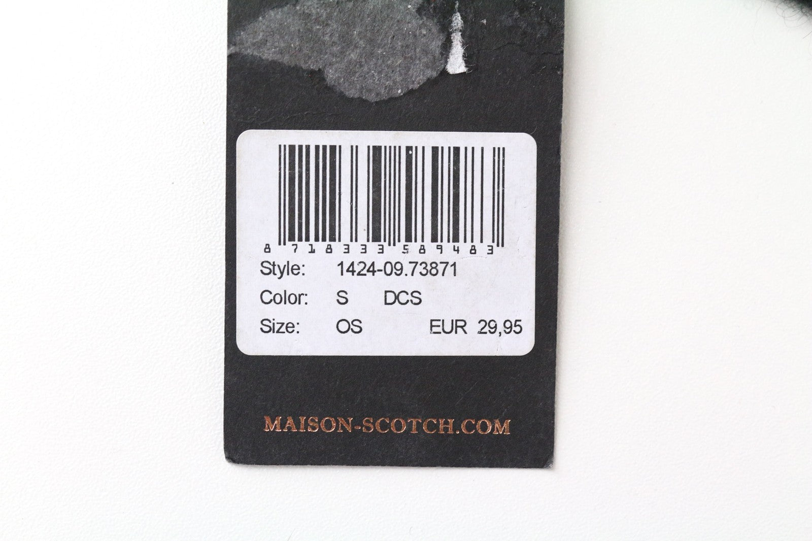 MAISON SCOTCH Women's Hat OS Off-White Beanie Stars Wool Mohair Knit 2 Pack